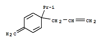 1,4-Cyclohexadiene,6-methylene-3-(1-methylethyl)-3-(2-propenyl)-(9ci)Structure,329712-23-4Structure 1,4-Cyclohexadiene,6-methylene-3-(1-methylethyl)-3-(2-propenyl)-(9ci) Structure,329712-23-4Structure