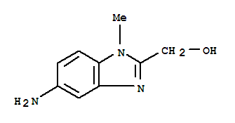 (9ci)-5-氨基-1-甲基-1H-苯并咪唑-2-甲醇結構式_330472-50-9結構式