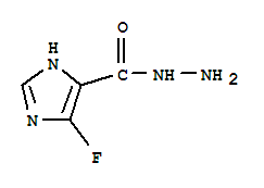 1H-imidazole-4-carboxylicacid,5-fluoro-,hydrazide(9ci) Structure,330953-77-0Structure