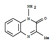 (9ci)-1-氨基-3-甲基-2(1H)-喹噁啉酮結(jié)構(gòu)式_33096-86-5結(jié)構(gòu)式