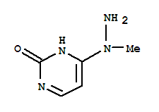 (7ci,8ci,9ci)-4-(1-甲基肼基)-2(1H)-嘧啶酮結(jié)構(gòu)式_3310-45-0結(jié)構(gòu)式