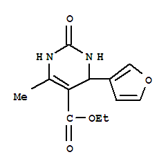 5-Pyrimidinecarboxylicacid,4-(3-furanyl)-1,2,3,4-tetrahydro-6-methyl-2-oxo-,ethylester(9ci)Structure,332026-77-4Structure 5-Pyrimidinecarboxylicacid,4-(3-furanyl)-1,2,3,4-tetrahydro-6-methyl-2-oxo-,ethylester(9ci) Structure,332026-77-4Structure
