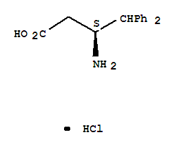 (S)-3-amino-4,4-diphenylbutyric acid hydrochlorideStructure,332062-01-8Structure (S)-3-amino-4,4-diphenylbutyric acid hydrochloride Structure,332062-01-8Structure