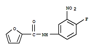 2-Furancarboxamide,n-(4-fluoro-3-nitrophenyl)-(9ci)Structure,333349-04-5Structure 2-Furancarboxamide,n-(4-fluoro-3-nitrophenyl)-(9ci) Structure,333349-04-5Structure