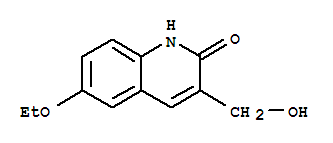 2(1H)-quinolinone,6-ethoxy-3-(hydroxymethyl)-(9ci)Structure,333408-55-2Structure 2(1H)-quinolinone,6-ethoxy-3-(hydroxymethyl)-(9ci) Structure,333408-55-2Structure