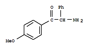 Ethanone,2-amino-1-(4-methoxyphenyl)-2-phenyl-Structure,33420-69-8Structure Ethanone,2-amino-1-(4-methoxyphenyl)-2-phenyl- Structure,33420-69-8Structure