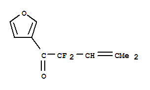 3-Penten-1-one,2,2-difluoro-1-(3-furanyl)-4-methyl-(9ci)Structure,334873-84-6Structure 3-Penten-1-one,2,2-difluoro-1-(3-furanyl)-4-methyl-(9ci) Structure,334873-84-6Structure