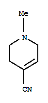 (9ci)-1,2,3,6-四氫-1-甲基-4-吡啶甲腈結(jié)構(gòu)式_33495-33-9結(jié)構(gòu)式