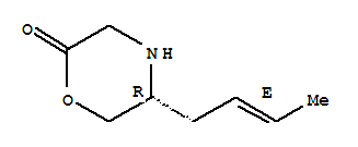 2-Morpholinone,5-(2e)-2-butenyl-,(5r)-(9ci)Structure,334994-41-1Structure 2-Morpholinone,5-(2e)-2-butenyl-,(5r)-(9ci) Structure,334994-41-1Structure