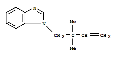 (9ci)-1-(2,2-二甲基-3-丁烯)-1H-苯并咪唑結(jié)構(gòu)式_336106-25-3結(jié)構(gòu)式