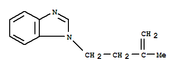 (9ci)-1-(3-甲基-3-丁烯)-1H-苯并咪唑結(jié)構(gòu)式_336106-26-4結(jié)構(gòu)式