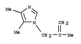 (9ci)-4,5-二甲基-1-(2-甲基-2-丙烯基)-1H-咪唑結(jié)構(gòu)式_336106-27-5結(jié)構(gòu)式