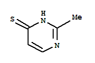 4(1H)-pyrimidinethione, 2-methyl-(9ci)Structure,33643-86-6Structure 4(1H)-pyrimidinethione, 2-methyl-(9ci) Structure,33643-86-6Structure