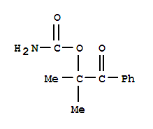 Propiophenone, 2-hydroxy-2-methyl-, carbamate (8ci)Structure,33664-82-3Structure Propiophenone, 2-hydroxy-2-methyl-, carbamate (8ci) Structure,33664-82-3Structure