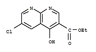 Ethyl 6-chloro-4-oxo-1,4-dihydro-1,8-naphthyridine-3-carboxylateStructure,339064-69-6Structure Ethyl 6-chloro-4-oxo-1,4-dihydro-1,8-naphthyridine-3-carboxylate Structure,339064-69-6Structure