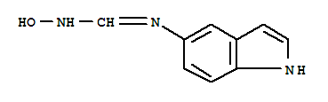 Methanimidamide,n-hydroxy-n-1h-indol-5-yl-(9ci)Structure,339070-70-1Structure Methanimidamide,n-hydroxy-n-1h-indol-5-yl-(9ci) Structure,339070-70-1Structure