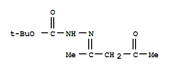 Hydrazinecarboxylic acid,(1-methyl-3-oxobutylidene)-,1,1-dimethylethyl esterStructure,339083-80-6Structure Hydrazinecarboxylic acid,(1-methyl-3-oxobutylidene)-,1,1-dimethylethyl ester Structure,339083-80-6Structure