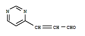 2-Propenal ,3-(4-pyrimidinyl)-(9ci)Structure,339364-84-0Structure 2-Propenal ,3-(4-pyrimidinyl)-(9ci) Structure,339364-84-0Structure