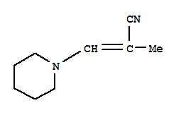 2-Propenenitrile,2-methyl-3-(1-piperidinyl)-(9ci)Structure,339364-85-1Structure 2-Propenenitrile,2-methyl-3-(1-piperidinyl)-(9ci) Structure,339364-85-1Structure