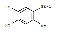 1,2-Benzenediol ,4-methyl-5-(1-methylethyl)-(9ci)Structure,339364-99-7Structure 1,2-Benzenediol ,4-methyl-5-(1-methylethyl)-(9ci) Structure,339364-99-7Structure