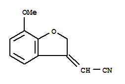 Acetonitrile,(7-methoxy-3(2h)-benzofuranylidene)-(9ci)Structure,339549-53-0Structure Acetonitrile,(7-methoxy-3(2h)-benzofuranylidene)-(9ci) Structure,339549-53-0Structure