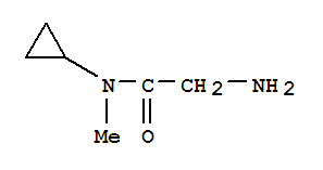 Acetamide,2-amino-n-cyclopropyl-n-methyl-(9ci)Structure,340810-43-7Structure Acetamide,2-amino-n-cyclopropyl-n-methyl-(9ci) Structure,340810-43-7Structure