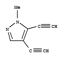 1H-pyrazole,4,5-diethynyl-1-methyl-(9ci)Structure,34091-65-1Structure 1H-pyrazole,4,5-diethynyl-1-methyl-(9ci) Structure,34091-65-1Structure