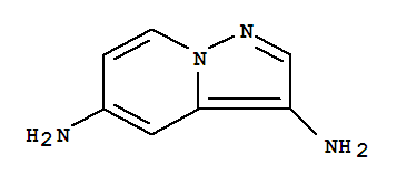 (9ci)-吡唑并[1,5-a]吡啶-3,5-二胺結構式_340961-91-3結構式