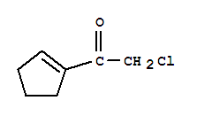 Ethanone,2-chloro-1-(1-cyclopenten-1-yl)-(9ci)Structure,341007-85-0Structure Ethanone,2-chloro-1-(1-cyclopenten-1-yl)-(9ci) Structure,341007-85-0Structure