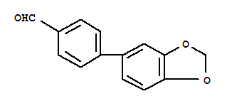 4-(1,3-苯并二氧代l-5-基)苯甲醛結構式_342889-39-8結構式