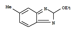 2H-benzimidazole,2-ethoxy-5-methyl-(9ci)Structure,343332-54-7Structure 2H-benzimidazole,2-ethoxy-5-methyl-(9ci) Structure,343332-54-7Structure