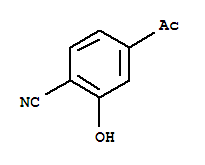 Benzonitrile,4-acetyl-2-hydroxy-(9ci)Structure,343339-02-6Structure Benzonitrile,4-acetyl-2-hydroxy-(9ci) Structure,343339-02-6Structure