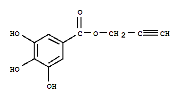 Benzoic acid,3,4,5-trihydroxy-,2-propynyl ester (9ci)Structure,343346-24-7Structure Benzoic acid,3,4,5-trihydroxy-,2-propynyl ester (9ci) Structure,343346-24-7Structure