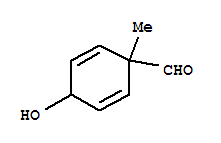 2,5-Cyclohexadiene-1-carboxaldehyde,4-hydroxy-1-methyl-(9ci)Structure,343346-59-8Structure 2,5-Cyclohexadiene-1-carboxaldehyde,4-hydroxy-1-methyl-(9ci) Structure,343346-59-8Structure