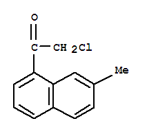 Ethanone,2-chloro-1-(7-methyl-1-naphthalenyl)-(9ci)Structure,343778-44-9Structure Ethanone,2-chloro-1-(7-methyl-1-naphthalenyl)-(9ci) Structure,343778-44-9Structure