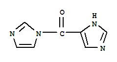 (9ci)-1-(1H-咪唑-4-基羰基)-1H-咪唑結構式_343868-54-2結構式