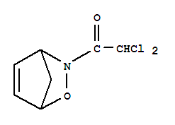 (9Ci)-3-(二氯乙?；?-2-噁-3-氮雜雙環(huán)[2.2.1]-5-庚烯結構式_343868-57-5結構式