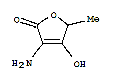 (9Ci)-3-氨基-4-羥基-5-甲基-2(5H)-呋喃酮結構式_343927-26-4結構式