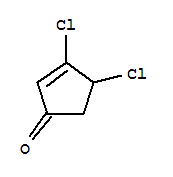 2-Cyclopenten-1-one,3,4-dichloro-(9ci)Structure,344322-99-2Structure 2-Cyclopenten-1-one,3,4-dichloro-(9ci) Structure,344322-99-2Structure