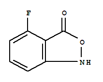 2,1-Benzisoxazol-3(1h)-one,4-fluoro-(9ci)Structure,344779-33-5Structure 2,1-Benzisoxazol-3(1h)-one,4-fluoro-(9ci) Structure,344779-33-5Structure