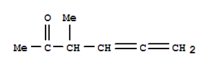 4,5-Hexadien-2-one,3-methyl-(9ci)Structure,344901-98-0Structure 4,5-Hexadien-2-one,3-methyl-(9ci) Structure,344901-98-0Structure