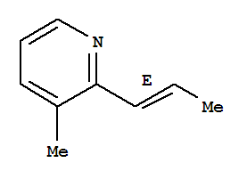 Pyridine,3-methyl-2-(1e)-1-propenyl-(9ci)Structure,344902-34-7Structure Pyridine,3-methyl-2-(1e)-1-propenyl-(9ci) Structure,344902-34-7Structure