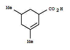 2-Cyclohexene-1-carboxylic acid,3,5-dimethyl-(9ci)Structure,34564-59-5Structure 2-Cyclohexene-1-carboxylic acid,3,5-dimethyl-(9ci) Structure,34564-59-5Structure
