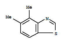 Benzothiazole,4,5-dimethyl-(9ci)Structure,346465-91-6Structure Benzothiazole,4,5-dimethyl-(9ci) Structure,346465-91-6Structure