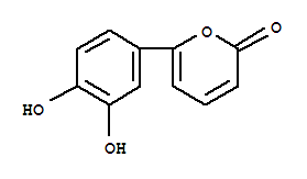 (9ci)-6-(3,4-二羥基苯基)-2H-吡喃-2-酮結(jié)構(gòu)式_35069-91-1結(jié)構(gòu)式