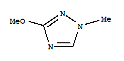 (9ci)-3-甲氧基-1-甲基-1H-1,2,4-噻唑結構式_35102-19-3結構式
