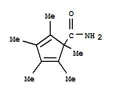 1,2,3,4,5-Pentamethyl-2,4-cyclopentadiene-1-carboxamideStructure,351428-89-2Structure 1,2,3,4,5-Pentamethyl-2,4-cyclopentadiene-1-carboxamide Structure,351428-89-2Structure
