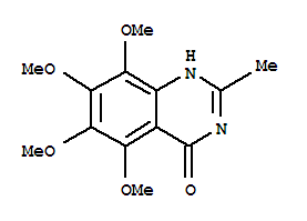 4(1H)-quinazolinone, 5,6,7,8-tetramethoxy-2-methyl-(9ci)Structure,35241-22-6Structure 4(1H)-quinazolinone, 5,6,7,8-tetramethoxy-2-methyl-(9ci) Structure,35241-22-6Structure