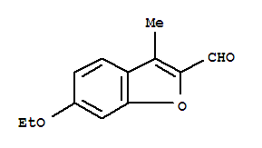 2-Benzofurancarboxaldehyde,6-ethoxy-3-methyl-(9ci)Structure,353497-67-3Structure 2-Benzofurancarboxaldehyde,6-ethoxy-3-methyl-(9ci) Structure,353497-67-3Structure