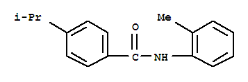 Benzamide,4-(1-methylethyl)-n-(2-methylphenyl)-(9ci)Structure,353782-15-7Structure Benzamide,4-(1-methylethyl)-n-(2-methylphenyl)-(9ci) Structure,353782-15-7Structure